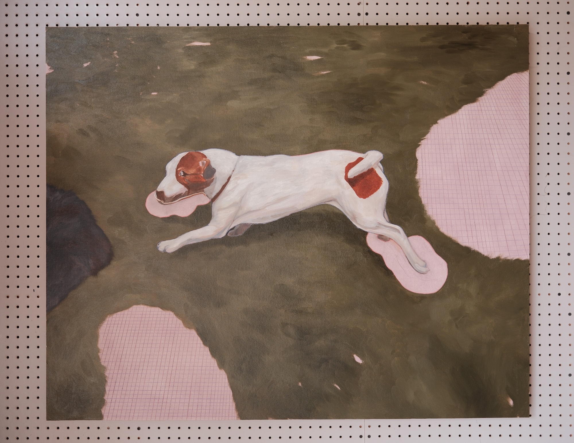 Dog painting